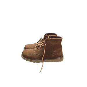 CAT Caterpillar Men’s 13 Suede Work Boots Lace Up Rugged Utility Casual Heritage
